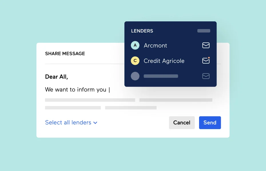 differentiate-in-the-marketplace Lender communications