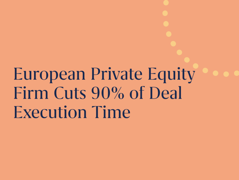 Sponsor deal execution case study