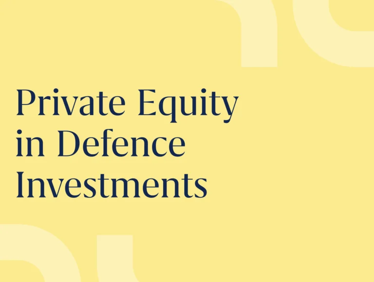 Private Equity Defense Sector