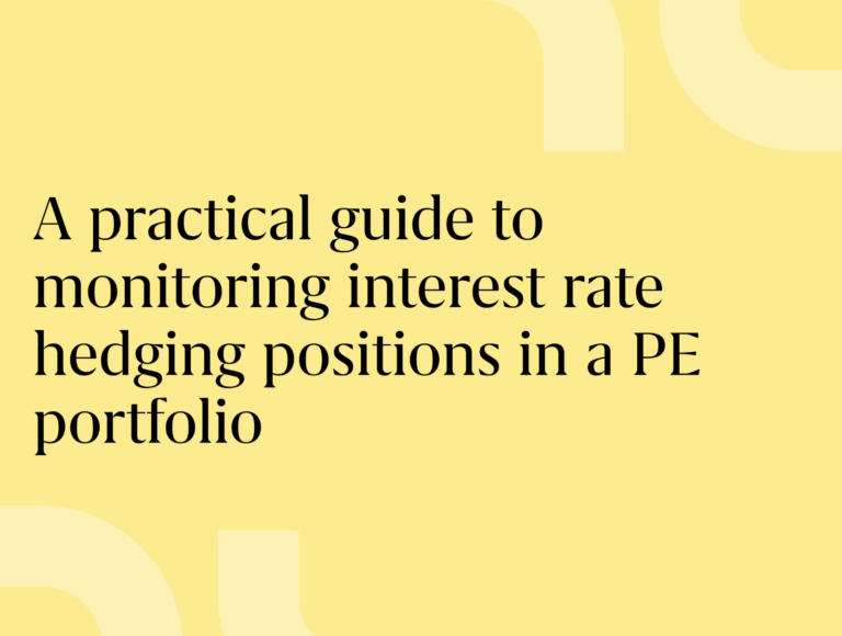 hedging positions in a PE portfolio