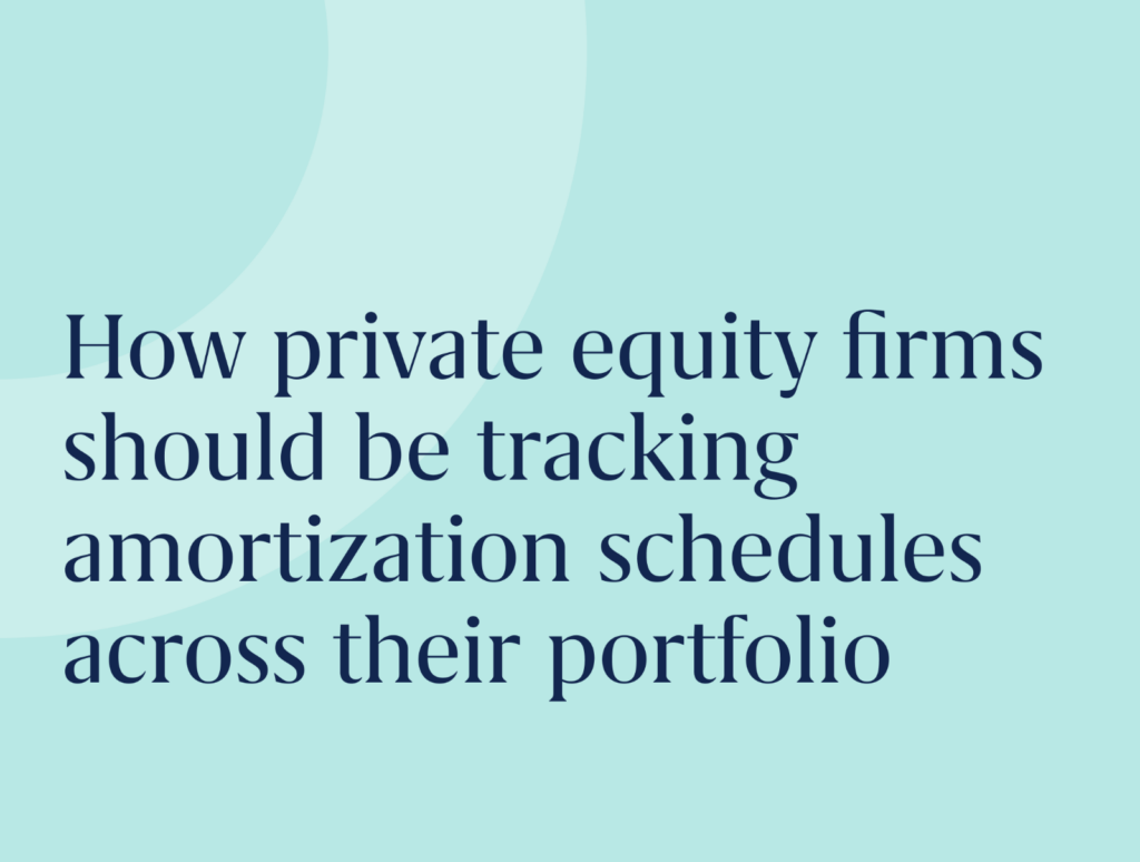 amortization schedules