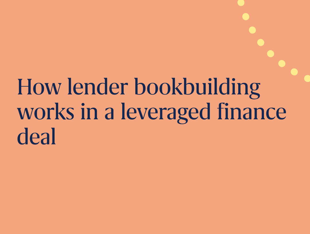 Lender Book How Lender Bookbuilding Works in Leveraged Finance | Termgrid