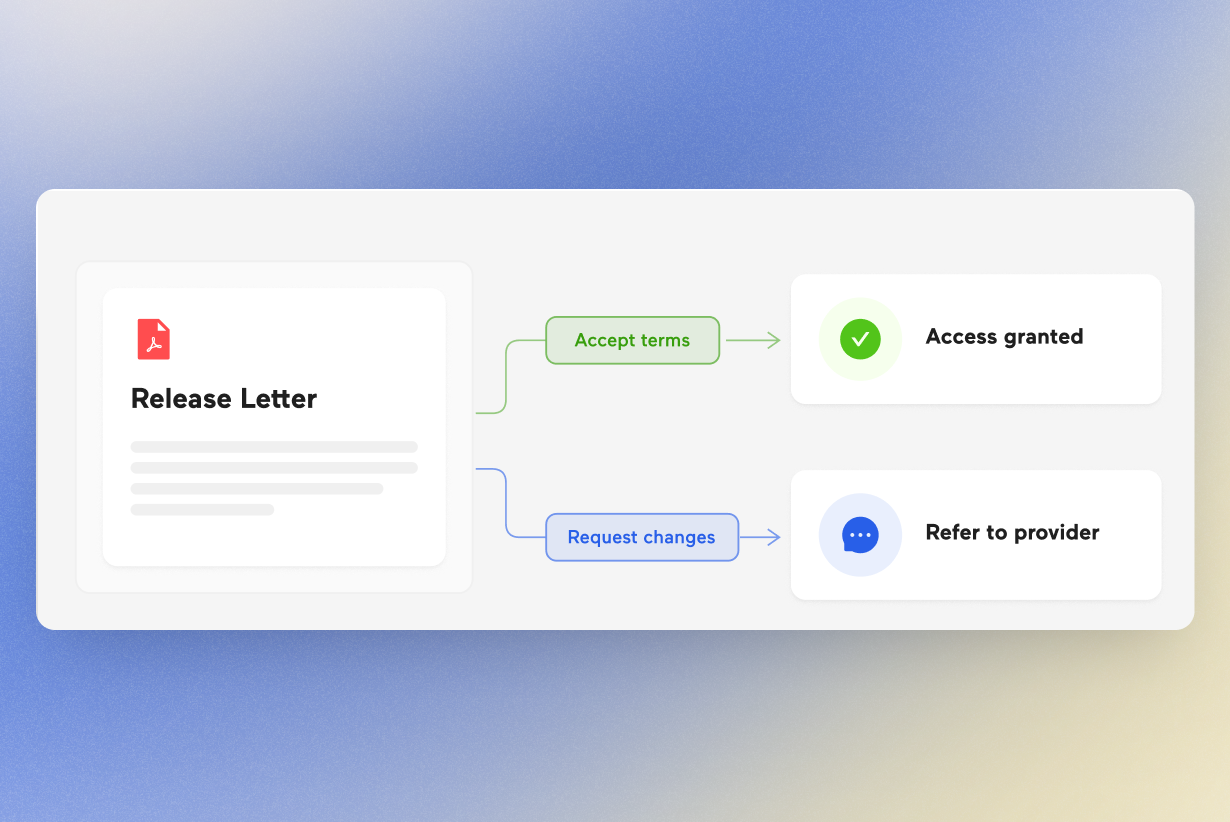 Release letters PDF access